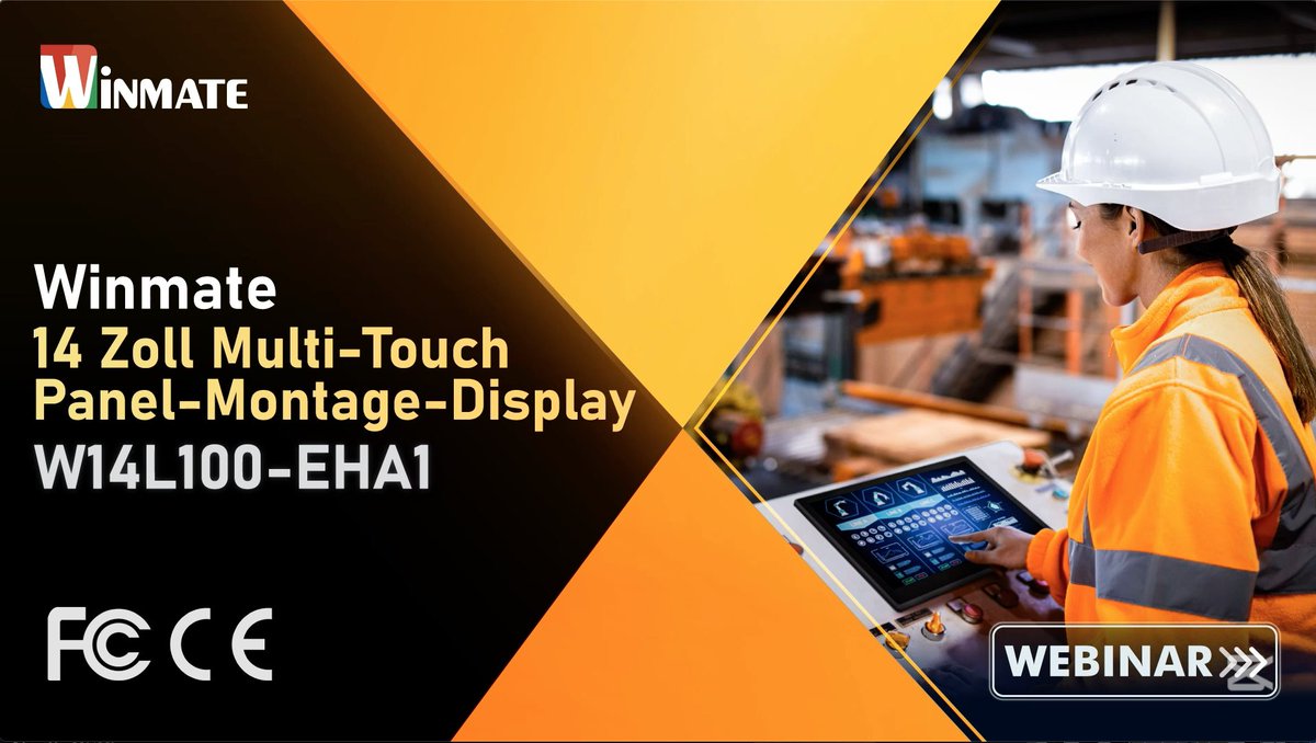 TL_Electronic's tweet image. Industrietauglich. Präzise. Zuverlässig. Das Multi-Touch Panel-Mount-Display im Webinar erleben.

🎥 Jetzt Webinar ansehen: youtube.com/watch?v=yenwh3…

#tlelectronic #winmate #panelmount #display #webinar