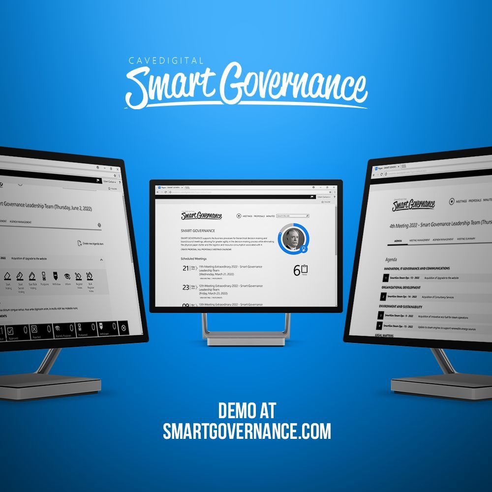 cdsmartgov's tweet image. Curious on how Smart Governance® can elevate your Organization's decision-making practices?
Take the first step towards making your formal decision-making processes more agile and modernizing your board meetings. smartgovernance.com
#SmartGovernance #RequestDemo