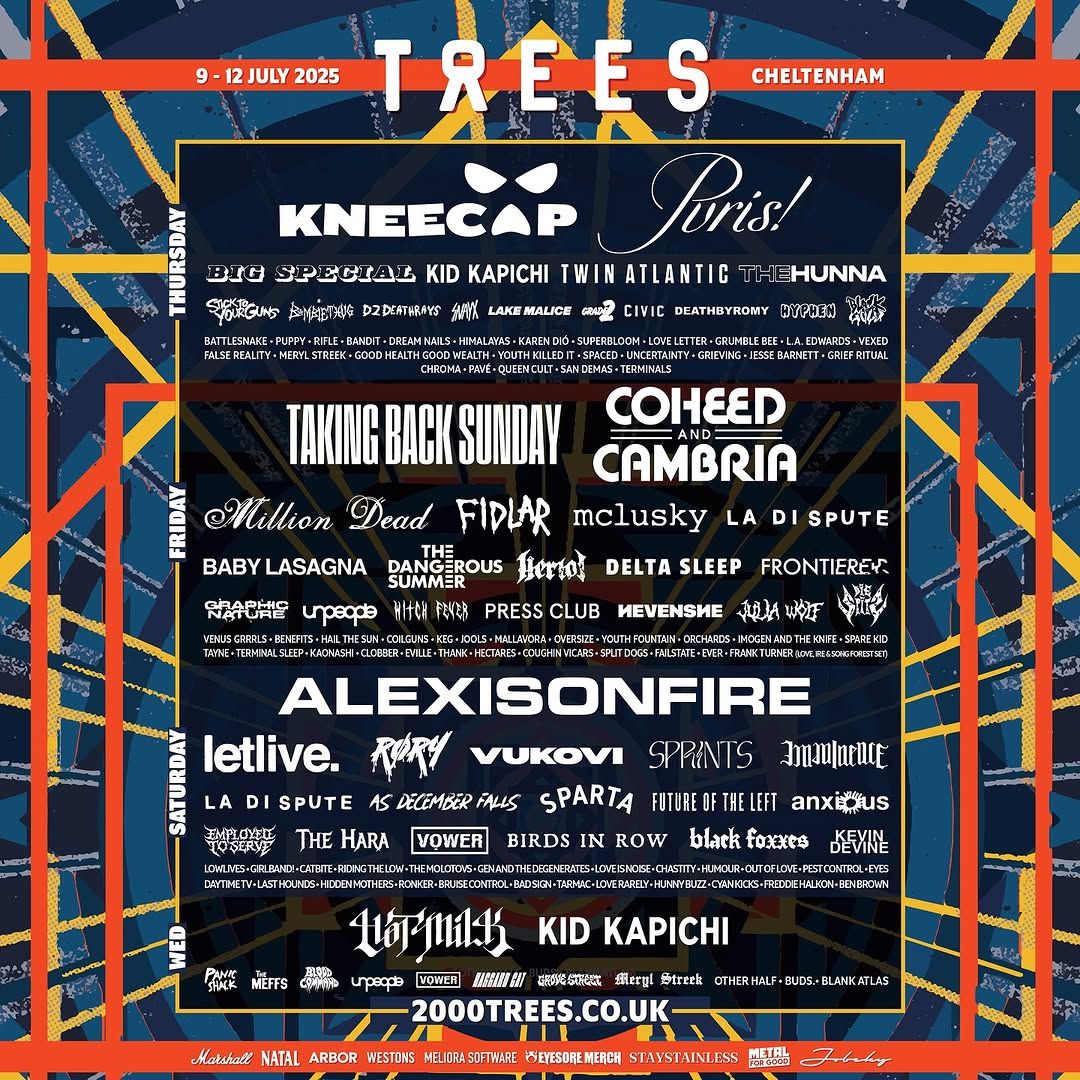23rdpublishing's tweet photo. @twinatlantic are back at @2000trees as they have been added to a stack line up for the 2025 edition of the festival 🙌

#festivals #musicfestivals #festivalseason https://t.co/FM10t4xJyl