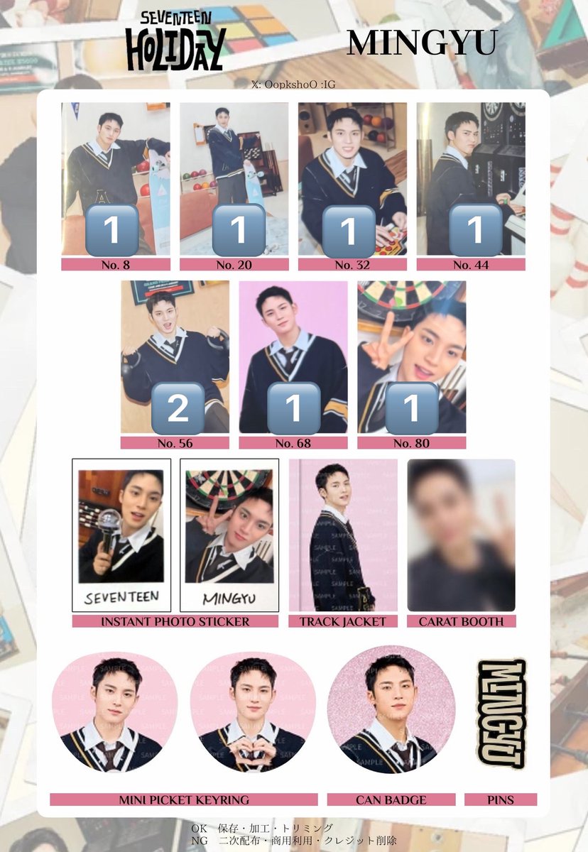 SEVENTEEN 2025 JAPAN FANMEETING HOLIDAY ファンミ セブチ トレカ交換