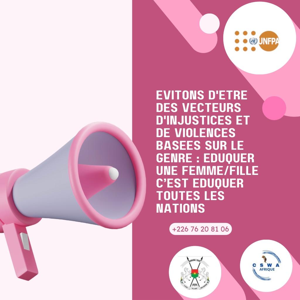 Tous les humains, sans distinction de sexe, naissent libres et égaux en droits et en dignité ! 
#africawomenpeace
#cswaafrica
#digitalcampaign2025