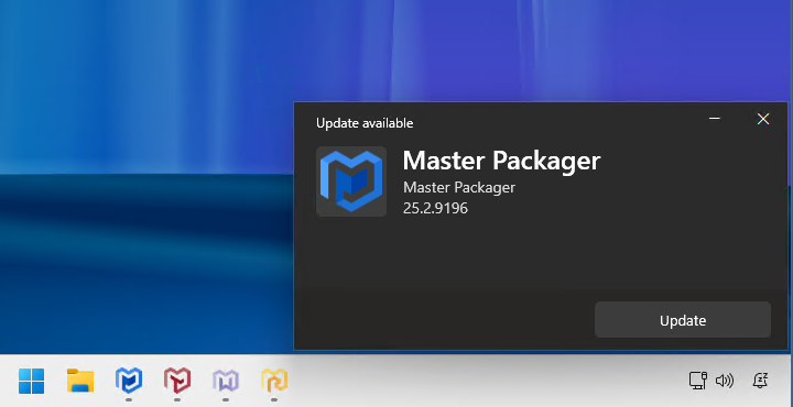 Master Packager 25.3.9229 is here. 🚀

We solve our problems first, and only then make the solution available to others - when we're certain it works.
That’s why Master Packager is so good because we know it solves real problems we've faced.
This version is special because it