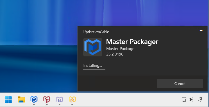 MasterPackager tweet picture