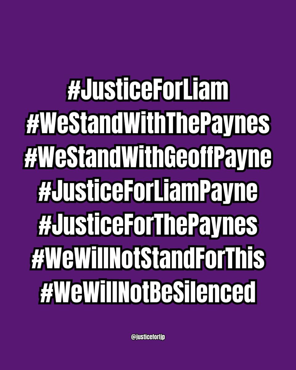 K8ChevGirlNZ's tweet photo. The audacity of R!!! 🤬 Just stop 🛑
#JusticeForLiam
#LiamPayneAppeal
#WeStandWithGeoff
#WeWillNotBeSilenced
#RogerNoresTheManager
#MusicIndustryAbuse
#InvestigateTheMusicIndustryAbuse
#FollowTheMoney
#WhoKilledLiam https://t.co/KlJfYprjTW