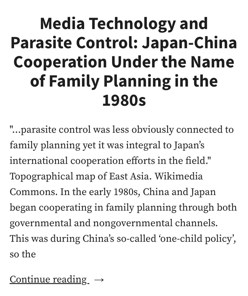 MEDEP_CHANSE's tweet image. Have you visited the open-access Media and Epidemics project blog? We cover pandemics to parasites to examine how epidemic disease narratives have been shaped by media, literature, and politics from the late 19C to today. Visit here: mediaepidemics.com/blog/page/2/ #histmed #hstm #litsci