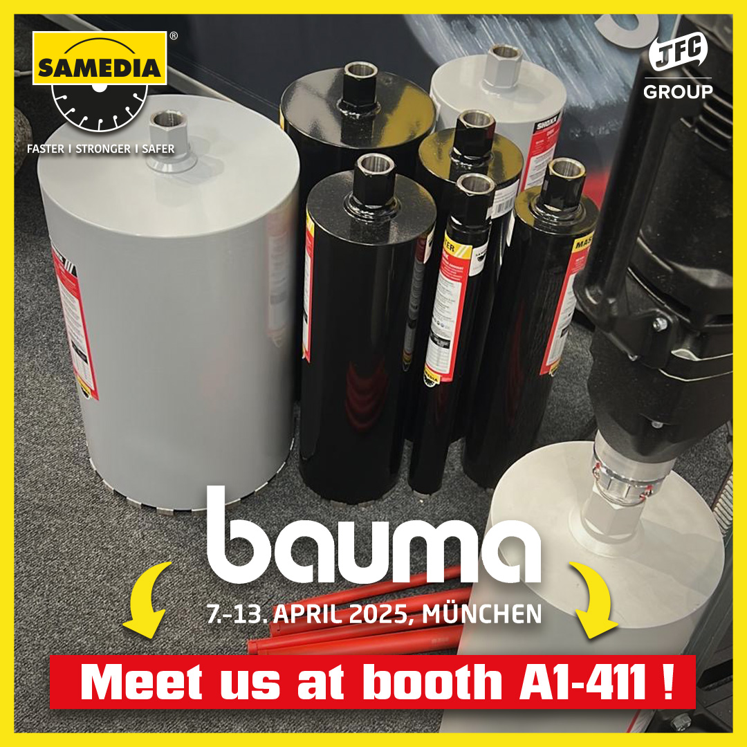 Samedia_Int's tweet photo. ⏰ Don’t Miss Out at BAUMA 2025! ⏰

Join us NOW at Stand A1-411 from April 7-13 in Munich! Time is running out, and you won’t want to miss the chance to meet our passionate team and explore our cutting-edge products!

📍 Where to Find Us?  Stand A1-411 at BAUMA, Munich. https://t.co/cVWL3Vqv12