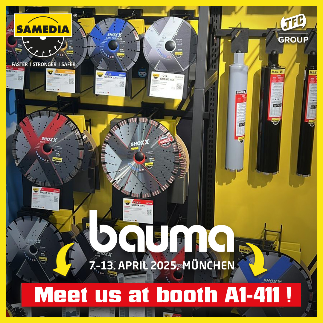 Samedia_Int's tweet photo. ⏰ Don’t Miss Out at BAUMA 2025! ⏰

Join us NOW at Stand A1-411 from April 7-13 in Munich! Time is running out, and you won’t want to miss the chance to meet our passionate team and explore our cutting-edge products!

📍 Where to Find Us?  Stand A1-411 at BAUMA, Munich. https://t.co/cVWL3Vqv12