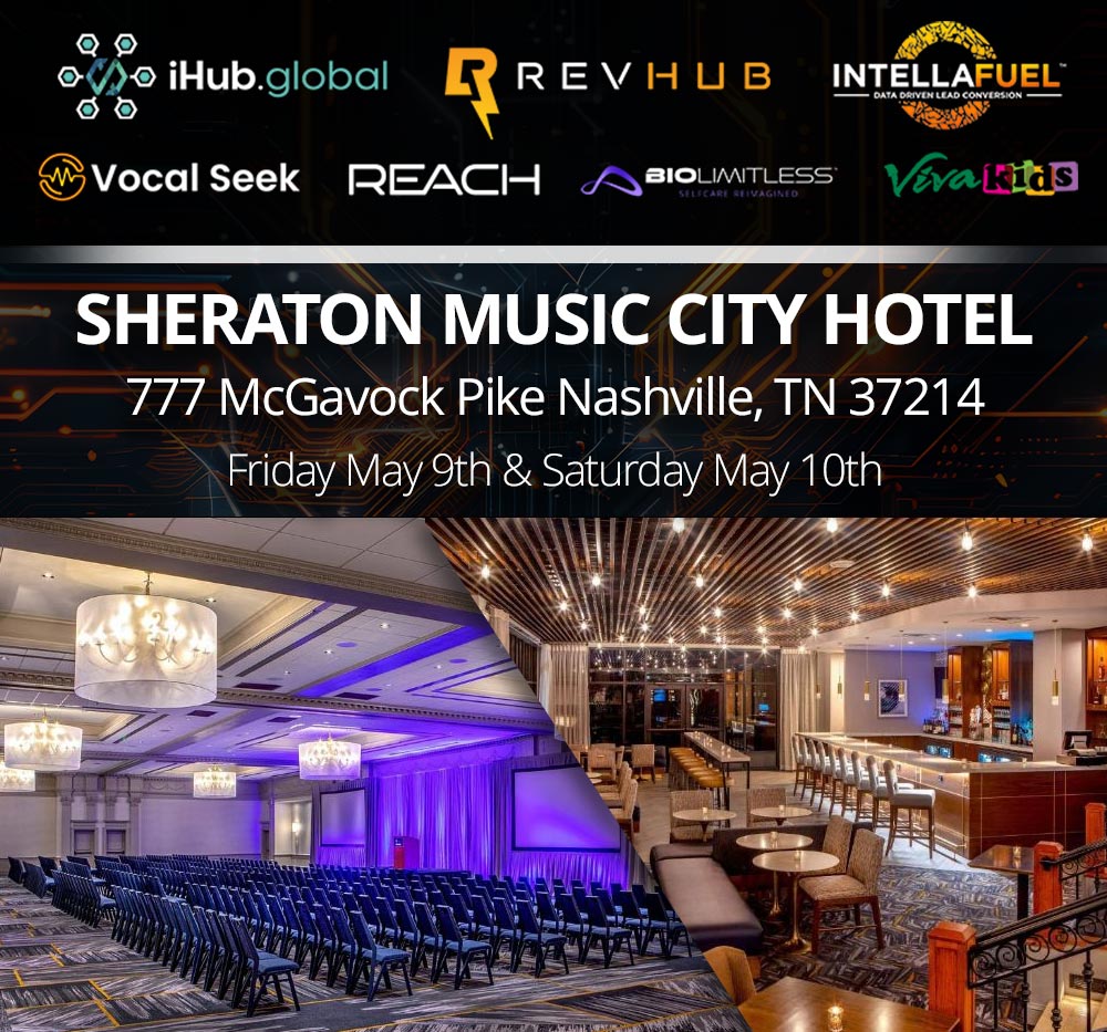 RevhubAI's tweet photo. 🎉 It’s official — RevHub is launching in Nashville! Join us May 9th & 10th for two days of growth, strategy & serious business energy in Music City!  

📍 Location: Nashville, TN 
🗓️ Dates: May 9–10 
🎟️ Tickets on sale now!  

🚀 Learn how to dominate voice search, capture more leads, and scale smarter with tools like Vocal Seek & IntellaFuel — all powered by RevHub.  🎤 Live demos 

🤝 Networking 
💡 Marketing insights that move the needle  Be seen. Be chosen. Be there. 

👉 Grab your tickets now at https://t.co/bdCLXQIEH4 

#RevHubLaunch #NashvilleBusiness #VoiceSearch #LeadGen #MarketingEvents #RevHubLive #SmallBusinessGrowth