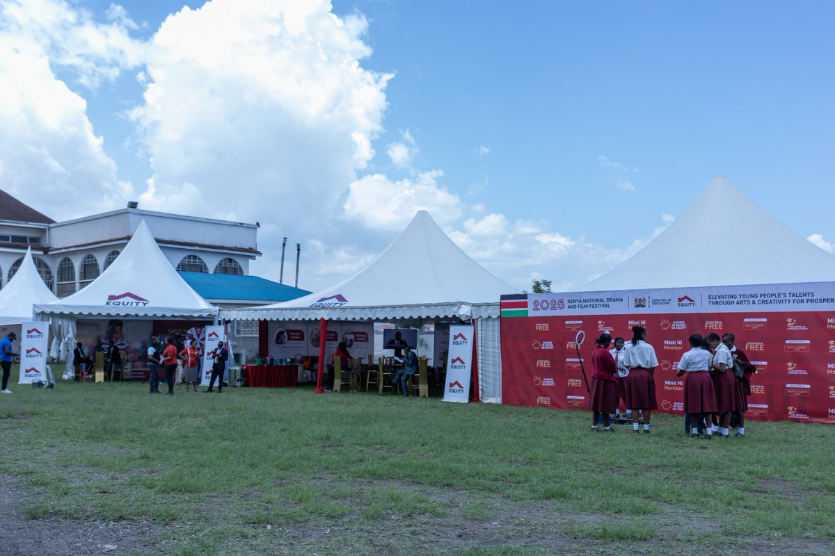 Have you visited “The Equity Village” at the ongoing #KenyaDramaFestival2025 ?

Come and enjoy access to Equity’s comprehensive range of products and tailor-made banking services that meet your unique needs. Whether it's convenient financial solutions, personalized support, or