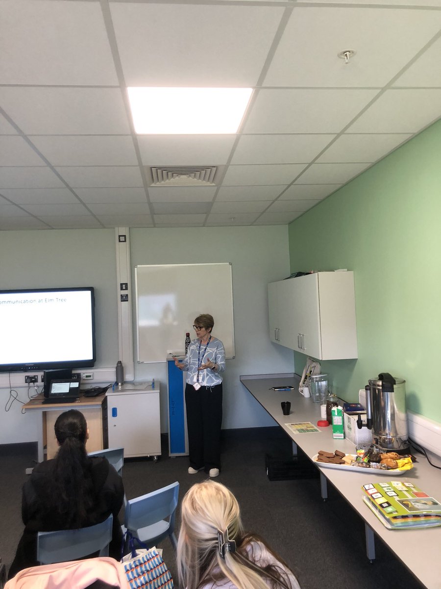 Fantastic communication coffee morning with parents at school, sharing ideas for parents to use at home.