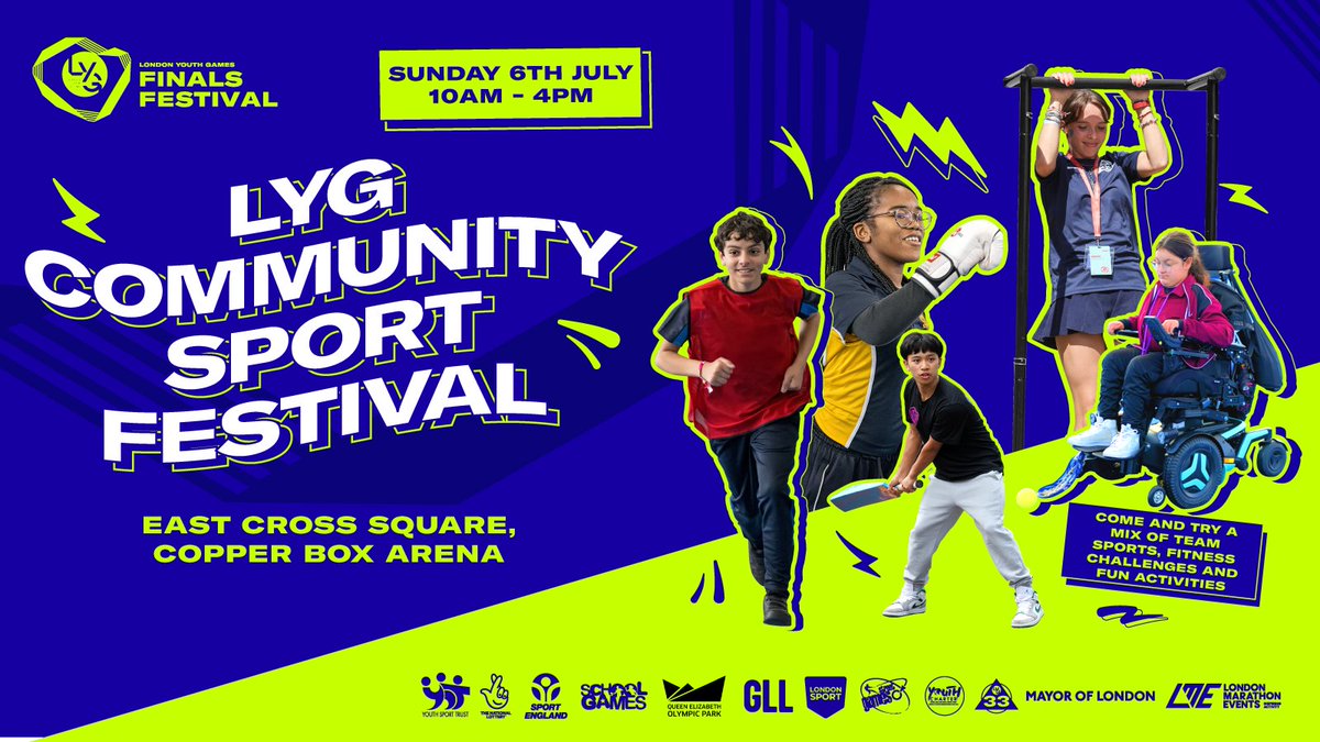 Join Us for the LYG Community Sport Festival on Sunday 6th July!

Get ready for an incredible festival of sport and physical activity! The LYG Community Sport Festival, part of the Open Games, takes place on Sunday 6th July – and you’re invited!

Date: Sunday 6th July
Location: