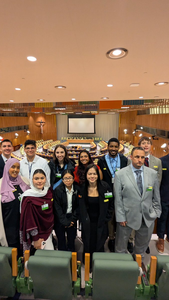 JCCCModelUN's tweet image. JCCC Model United Nations visiting the United Nations. @CoLabJCCC @JCCCStudentLife @JCCCtweet