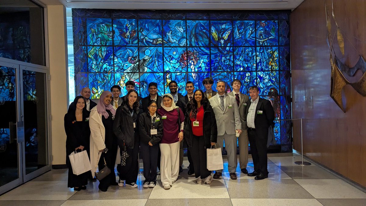 JCCCModelUN's tweet image. JCCC Model United Nations visiting the United Nations. @CoLabJCCC @JCCCStudentLife @JCCCtweet