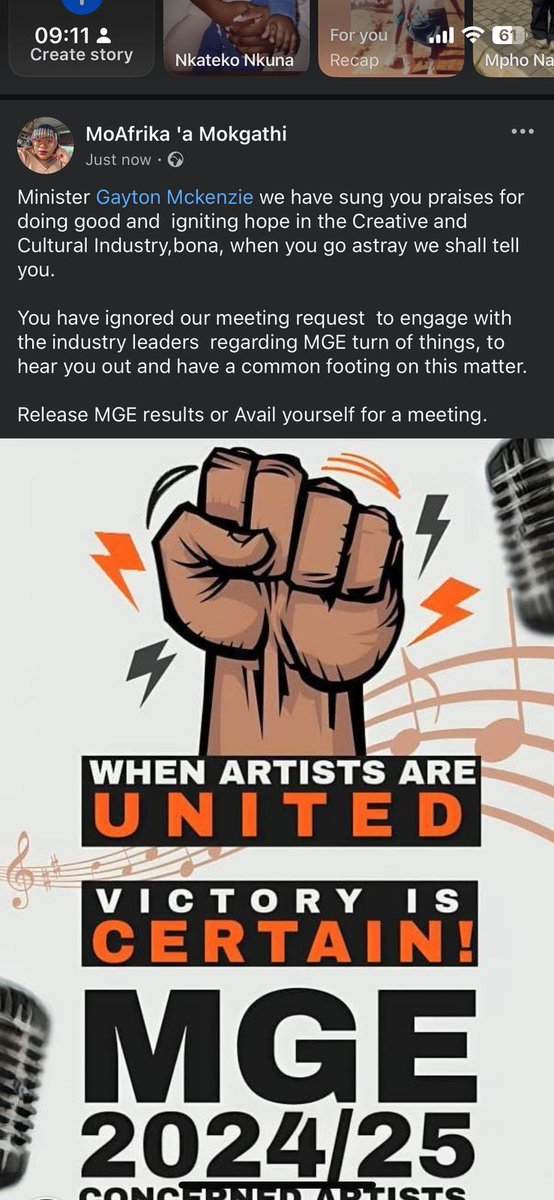 South African Artists Community tweet media