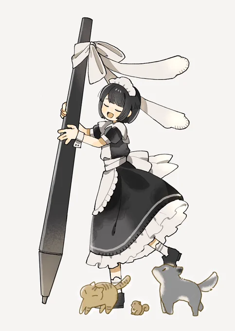 お手伝いさん#HUION #HUION創作 