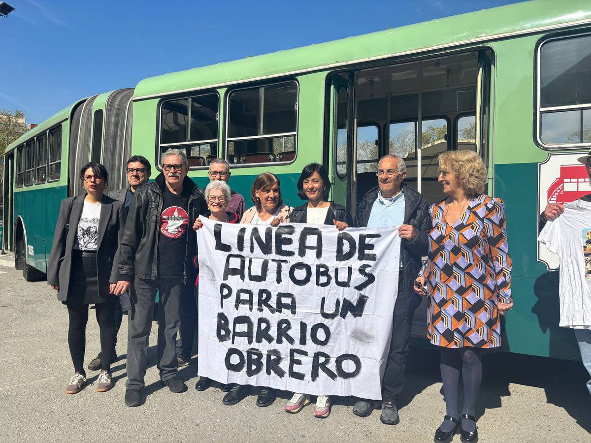 ccoocatalunya's tweet photo. Avui comença el 13è Congrés de les CCOO de Catalunya i hi anem en transport públic. Concretament amb el 47! Som-hi!
#13CongrésCCOO #orgullCCOO https://t.co/ZFzMqvbNMd