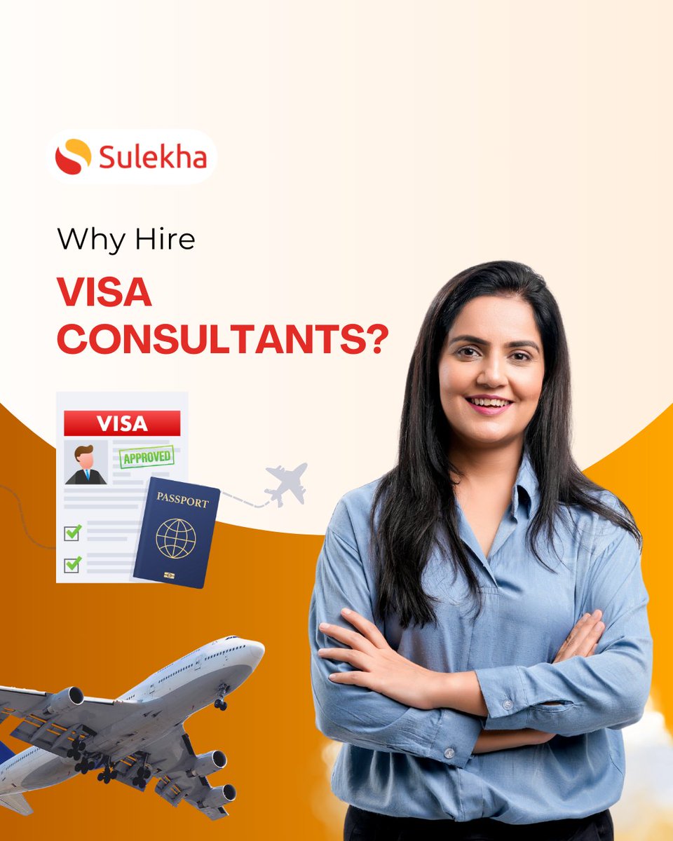 Sulekhadotcom's tweet image. Travel smoothly with expert help! ✈️📑 Avoid delays and ensure hassle-free documentation.
Find top consultants on Sulekha - tinyurl.com/7mbnrkwj

#sulekha #sulekhahome #visaconsultants #consultants