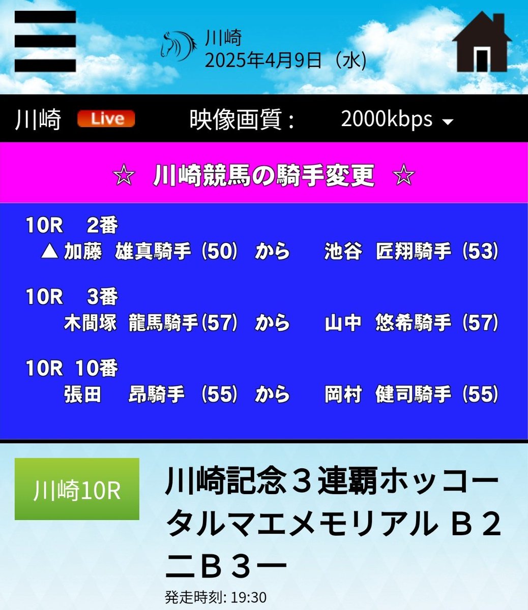 川崎記念3連覇ホッコータルマエメモリアル