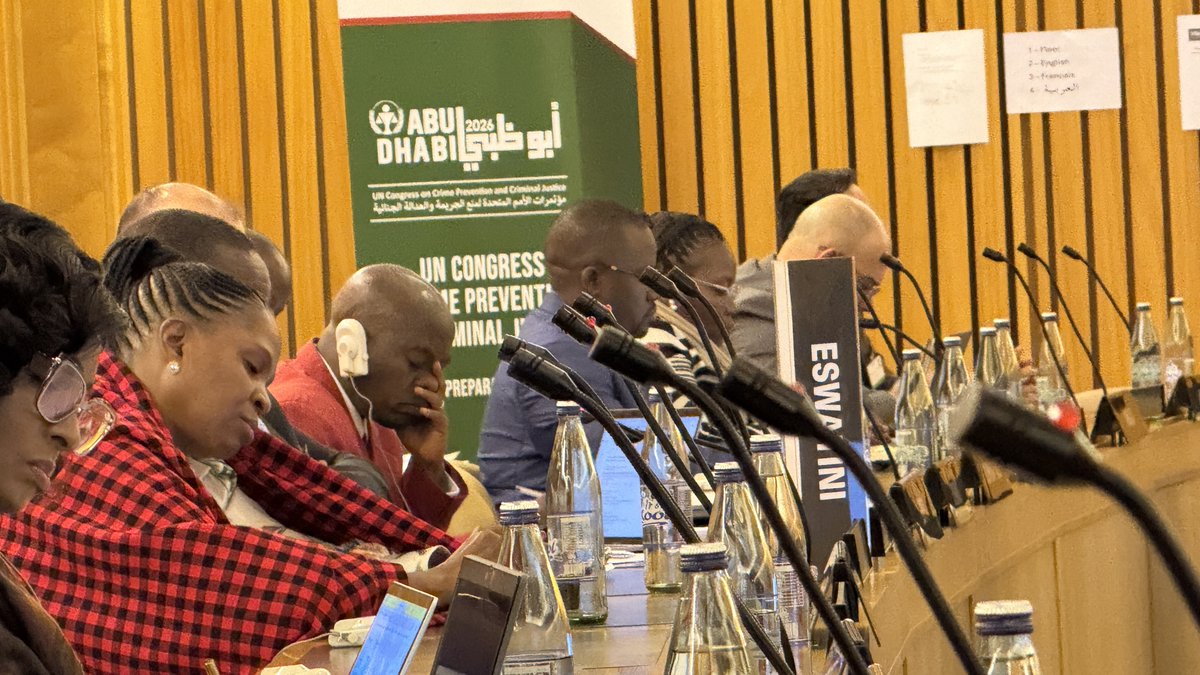 Delegates at the Africa RPM are working on regional recommendations. These will form the foundation of the draft #AbuDhabiDeclaration for #CrimeCongress2026.