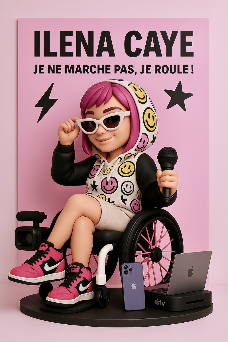 🩷“On n’a pas besoin de marcher pour avancer.”🩷

Ce n’est pas la manière dont tu bouges qui compte, c’est l’élan que tu mets dans ce que tu fais.
La vraie force, c’est d’oser être soi, de transformer les obstacles en moteur, les regards en indifférence, et la différence en