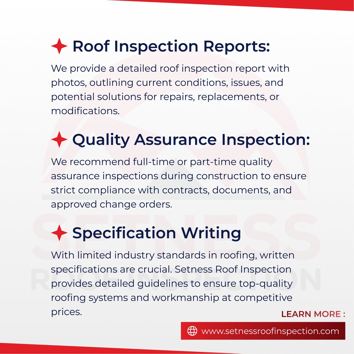 setnessroofinsp's tweet photo. Setness Roof Inspection offers expert consulting services to ensure your roofing projects are done right. ✅🏠

Learn more: https://t.co/fN2CGy9uKz

#SetnessRoofInspection https://t.co/IyaLjuHzEu