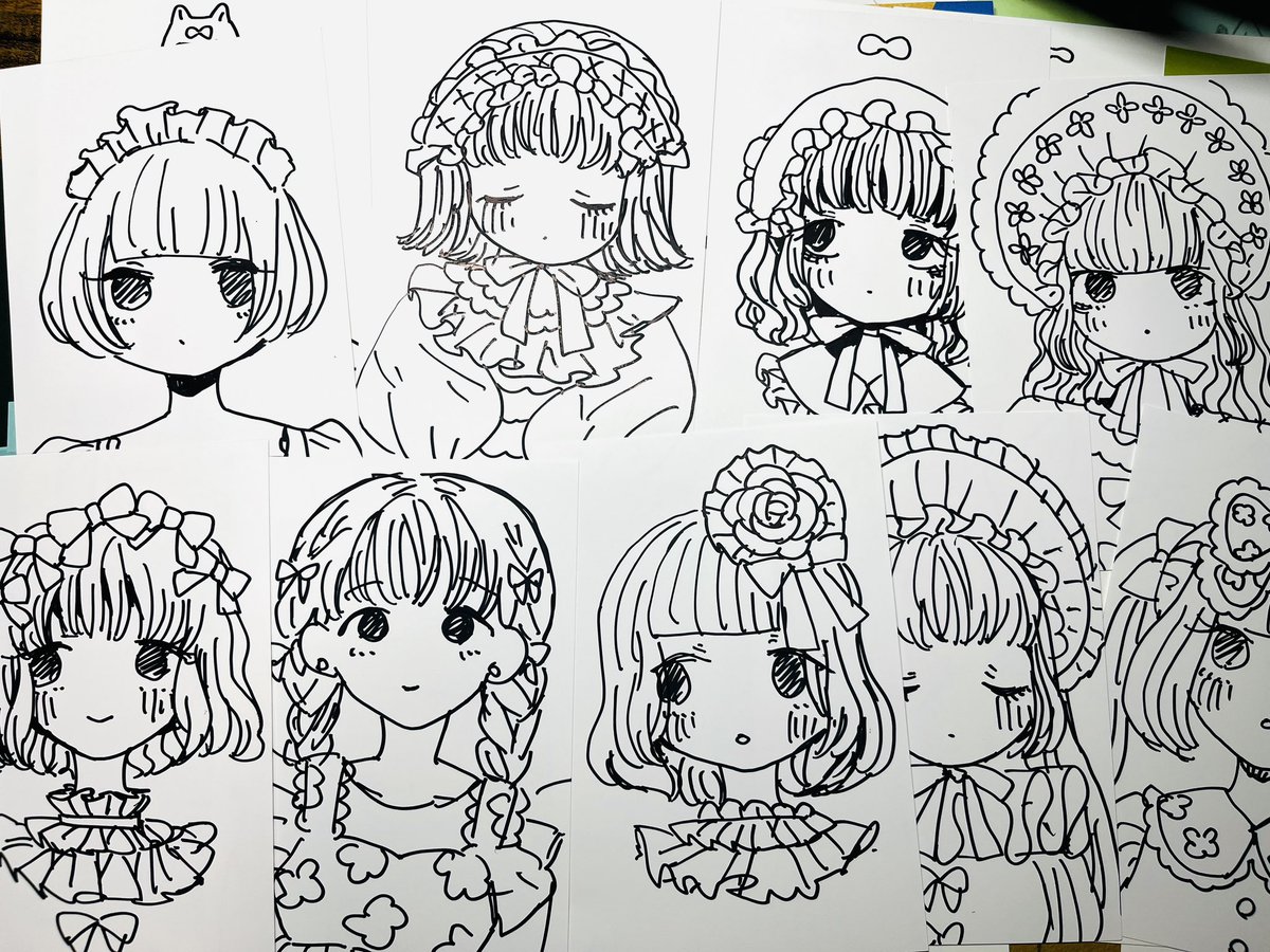 1000ドロ924枚まで描きました!
あとひといき! 