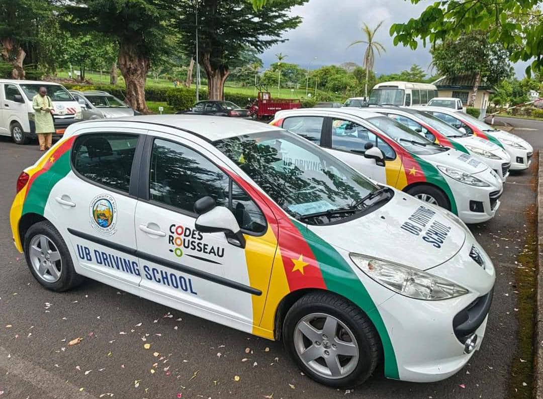 Papy Bikanda (@bikanda) on Twitter photo The <a href="/UBuea/">University of Buea</a> (At Moliko Buea, SouthWest region of #Cameroon) , is set to launch driver training programs. Great news!
But there seems to be an issue with the flag on the dedicated vehicles—is this intentional or simple mystake? The <a href="/UBuea/">University of Buea</a> (At Moliko Buea, SouthWest region of #Cameroon) , is set to launch driver training programs. Great news!
But there seems to be an issue with the flag on the dedicated vehicles—is this intentional or simple mystake?