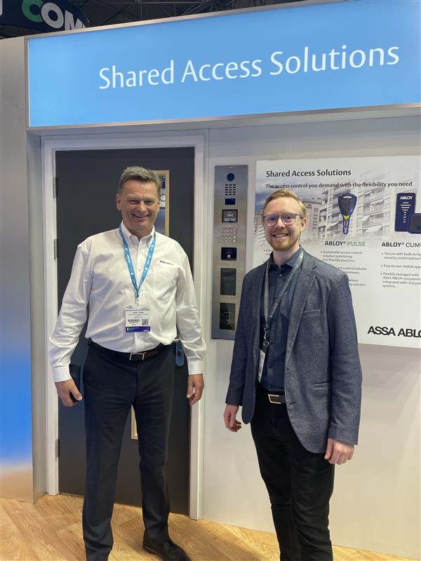 doorbird's tweet image. ASSA ABLOY and DoorBird are together at The Security Event 2025 in Birmingham!
📍 Booth 5F50 
Come by to discover the latest in security technology and meet our experts – we look forward to seeing you!
#TheSecurityEvent #Birmingham2025 #ASSAABLOY #DoorBird