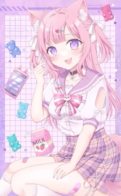 制服博衣こよりちゃん描きました～#こよりすけっち 