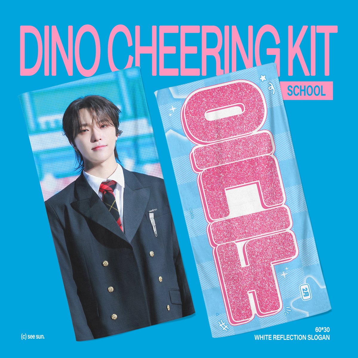 seesun0211's tweet photo. 2025 JAPAN 「HOLIDAY」 Cheering Kit ƒღʀ. ᴅɪɴᴏ  
ⓒsᴇᴇ sᴜɴ      

📌 大阪 ~ 4.23
📌 埼玉 ~ 5.9
https://t.co/5jTVDqbxhh

📌국내배송 ~4.20
https://t.co/z79nmJ6kBd

RT 추첨으로 두 분에게 원하시는 슬로건을 드립니다❤️
#DINO #디노 https://t.co/7eOKmtjI64