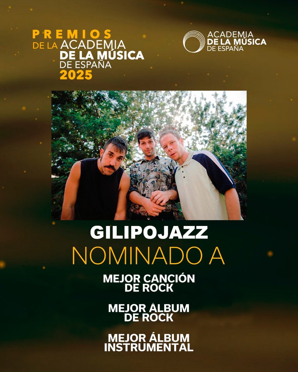 ✨ ¡Orgullo total! ✨
Nuestros artistas siguen demostrando su talento y hoy celebramos sus nominaciones a los Premios de la Academia de la Música:

Gracias por llevar su música tan lejos 🚀🎶