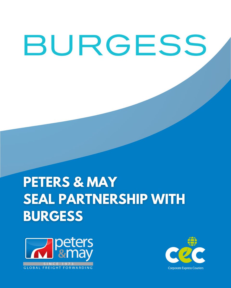 🚢 Proud to be the official logistics partner for <a href="/BurgessYachts/">Burgess</a>! 

We're managing all Northern Europe newbuilds and their global fleet🌍

Together, we're bringing next-level precision in marine logistics!

Read more here: bit.ly/4i5rcbB

#BurgessYachts #PetersAndMay