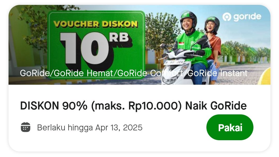 bearhaechanc's tweet image. Wts

• vc goride diskon pot 10k (fee 3k)
GAK BISA DIBOOKED, LANGSUNG PESAN

wa.me/+6285157982766
#zonauang️

tag gojek wtb voucher goride

#zonauang️ #zonajajan