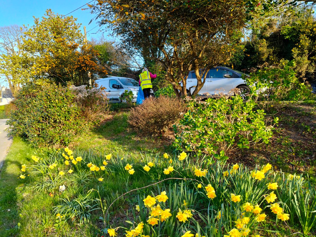 Nice weather again for our Tidy last Tuesday night. A great crowd of Bantry Tidy Towns volunteers did a lot of pruning, weeding and general cleaning up in the area between Church Road and Slip.

#TuesdayTidy #BeBantryProud