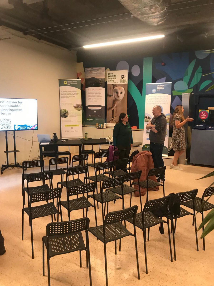 theweatherbies's tweet photo. Today we’re at the ‘Education for Sustainable Development’ forum as part of #BelfastLearningFestival with @belfastcc. Looking forward to some great speakers from @QUBelfast, @UlsterWildlife, @NIForestSchool and more!

#ESDF #ClimateEducation #MyEarth #BelfastCityCouncil https://t.co/bziyyy2gYH