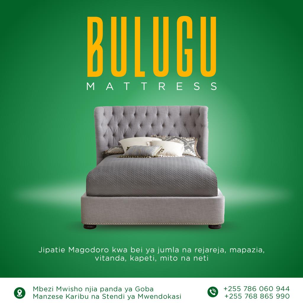 Canmaster_Oog's tweet photo. Mabus ni special case hilo tukubaliane!
Ila ninafanya design zingine pia. Huyu ni mteja wangu, muuzaji wa vitanda na magodoro. Unasubiri nini kuboresha biashara yako kwa graphics kali.
#CanmasterDesigns https://t.co/nNvEqDgIeQ
