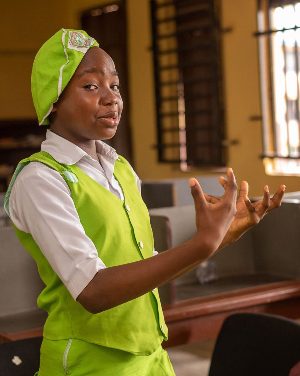 CKF_Nigeria's tweet photo. In our SHE Life & Leadership (SLL) Program, girls are discovering their voice, building self-confidence, and setting bold goals for the future.
#SheLeads #FutureLeaders #CKFImpact #GirlsWithVision #ConfidenceToLead https://t.co/vj5eqobMDs