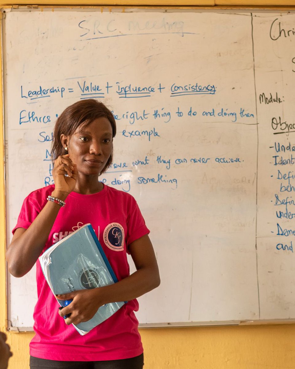 CKF_Nigeria's tweet photo. In our SHE Life & Leadership (SLL) Program, girls are discovering their voice, building self-confidence, and setting bold goals for the future.
#SheLeads #FutureLeaders #CKFImpact #GirlsWithVision #ConfidenceToLead https://t.co/vj5eqobMDs