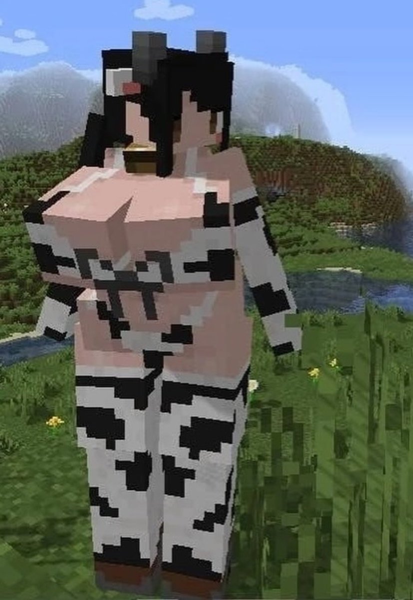 Wanna play Minecraft with me? 🥛 https://t.co/W5gjWniloh