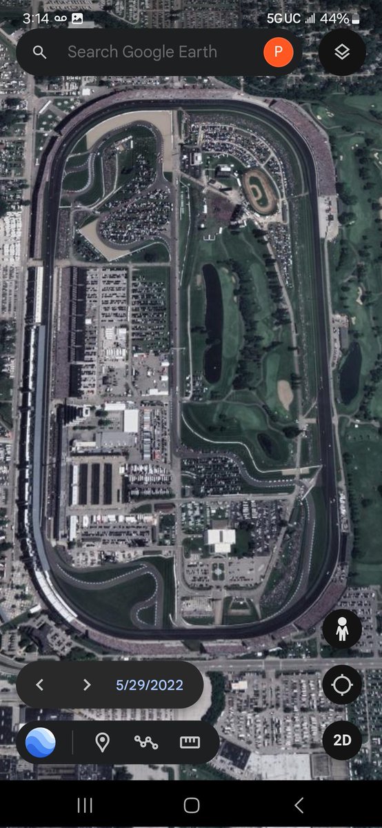 After watching unverified I went on Google earth you can see the the 2016(left) and 2022(right) Indy 500s. Big difference on the mounds.