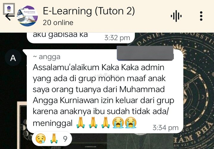 utfess's tweet photo. berita duka ut! https://t.co/q5VQEVcnWA
