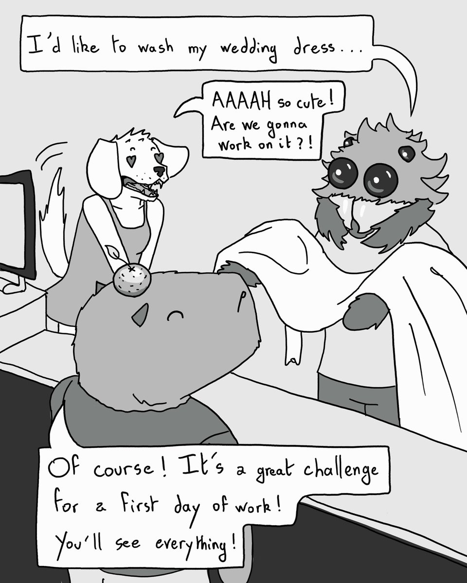 Gundy8w8's tweet photo. Cute wholesome #comic #furry https://t.co/oVmK4Vm0XQ