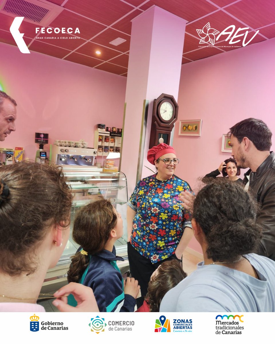 fecoeca's tweet photo. 🍪 Ayer acompañamos a 𝗧𝗲𝗿𝗲𝘀𝗮 𝗦𝗲𝗴𝘂𝗿𝗮, emprendedora del municipio y a la Asociación de Empresarios de Valleseco (AEV),en la inauguración de su pastelería “𝗛𝗼𝗿𝗻𝗲𝗮𝗻𝗱𝗼 𝗦𝘂𝗲ñ𝗼𝘀”.
Gran Canaria a Cielo Abierto
https://t.co/HuxYWfUb6W
#Fecoeca #Valleseco https://t.co/oBCgW3bTmS