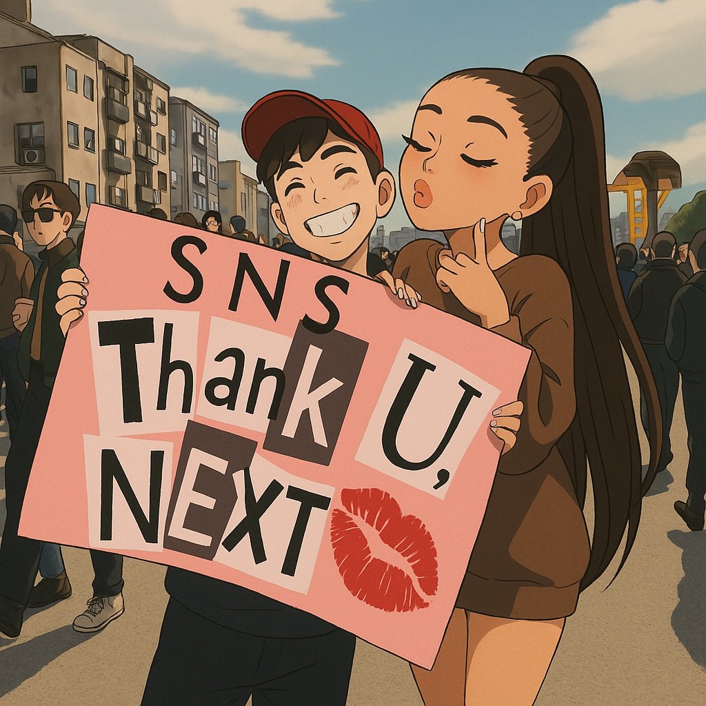 anlakiaki's tweet photo. izvinite ne mogu sad blokiram autokomandu sa arianom grande https://t.co/U9aUjSCA7l