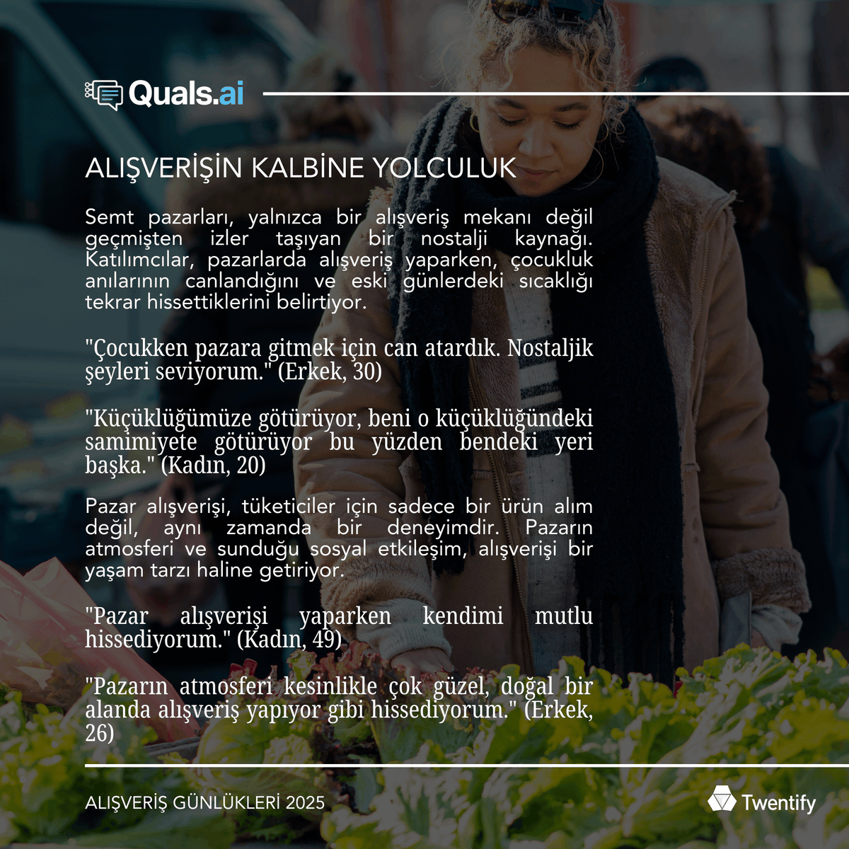 TwentifyTR's tweet photo. Semt pazarları tazeliğin, samimiyetin ve uygun fiyatın adresi. Peki, süpermarketlerden hangileri bu deneyime en çok yaklaşıyor? Alışveriş Günlükleri 2025’in 9. bölümünde keşfedin!
 https://t.co/DSISIoKrW9

#Twentify #AlışverişGünlükleri #SemtPazarı #Tüketiciİçgörüleri https://t.co/ISTJV86snV