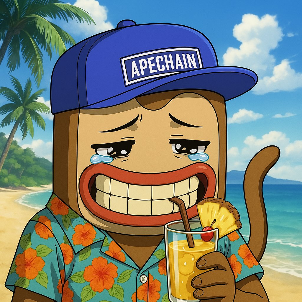 monkidotfun's tweet photo. We may fall today, but tomorrow we smile under the sun☀️🌴 https://t.co/v8fa0mQ7ed