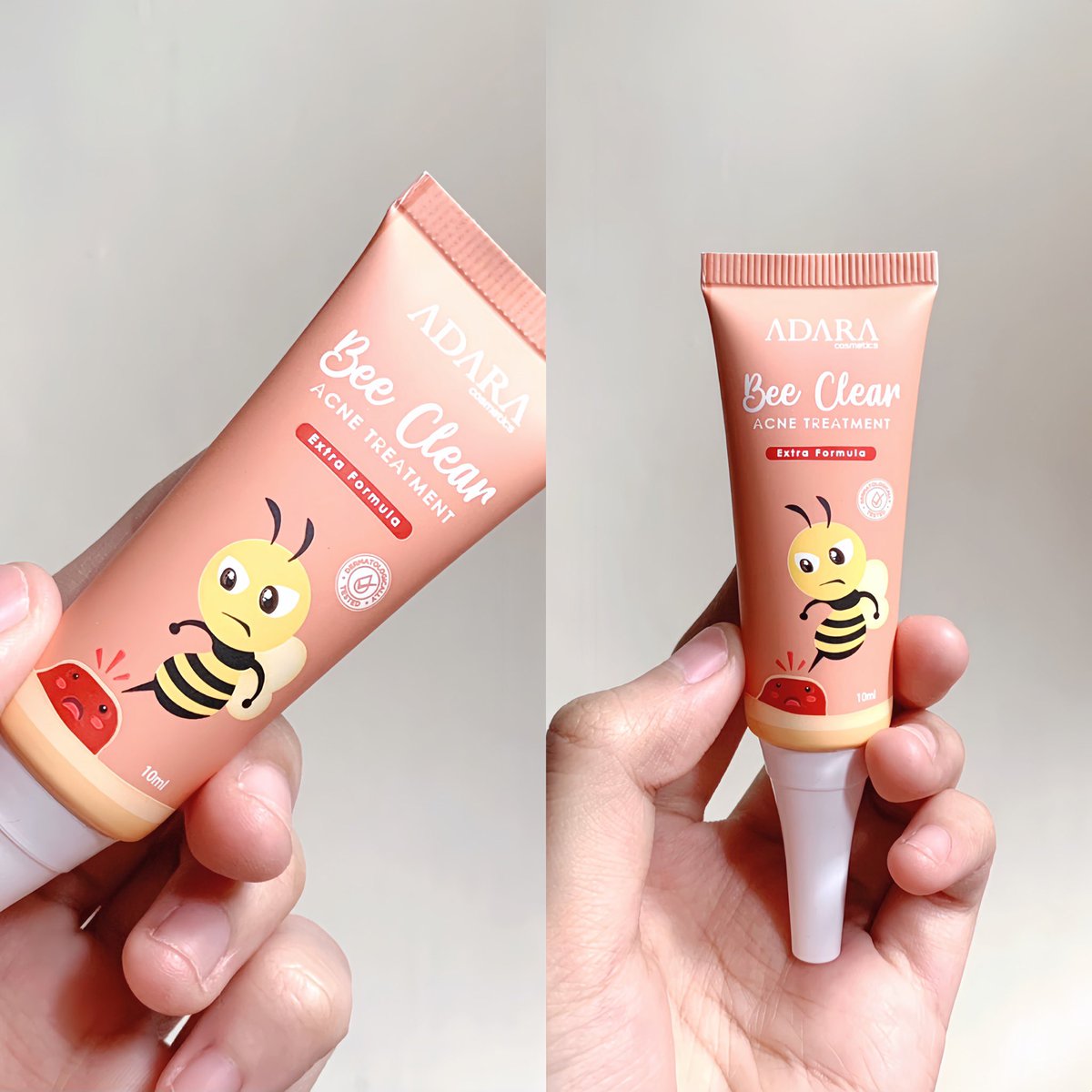 arccsia's tweet photo. angkat tangan yang lebaran kemarin makan manis terus dan ngga terkontrol, alhasil hadiahnya breakout sana sini...
untungnya si langsung punya pawangnya buat urusan acne, jadi ngga sempat iritasi deh, definisi kecilkecil cabe rawit ini 🫰🏻🧜🏻♀️🌟
#LetsBeeClear https://t.co/4CWNr551uB