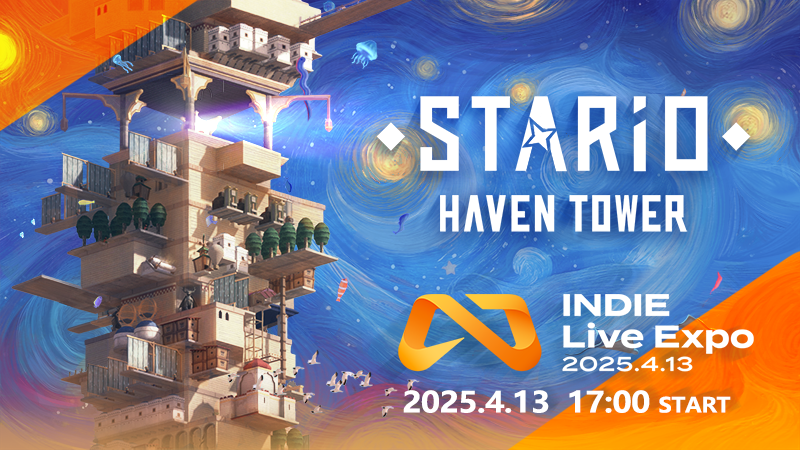 stargate_games's tweet photo. 🚨 STARIO: Haven Tower will be featured in #INDIELiveExpo 2025!
📅 Apr 13 @ 6PM JST
📺 Livestream on YouTube: https://t.co/ECWI6Fij38
🏗️Build an incredible city up in the sky – Try STARIO: Haven Tower! https://t.co/9lZyIbd0Nj