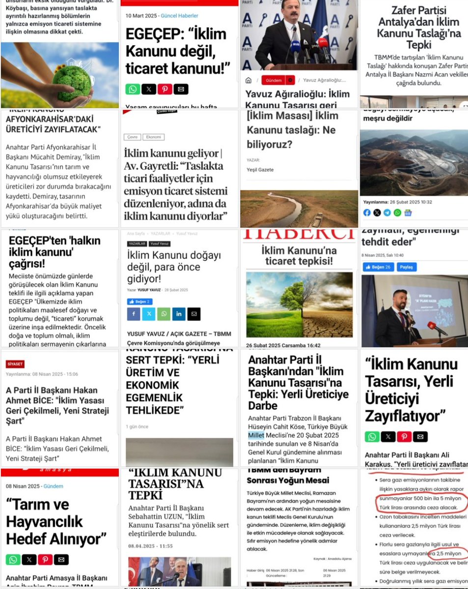 Süslü cümleler ile IKLIM KILIFINA sokulmuş tasarınıza LÜTFEN EVET DİYİN ! 

Biz MİLLET olarak baktık içinde iklim göremedik. 

Seçimde size OY VERMEYEN 15 MILYON u haksız çıkarmayın.
Ya EVET deyin, yada oylamaya katılmayıp sessiz destek olun ki en yakın seçimde bizde kime HAYIR