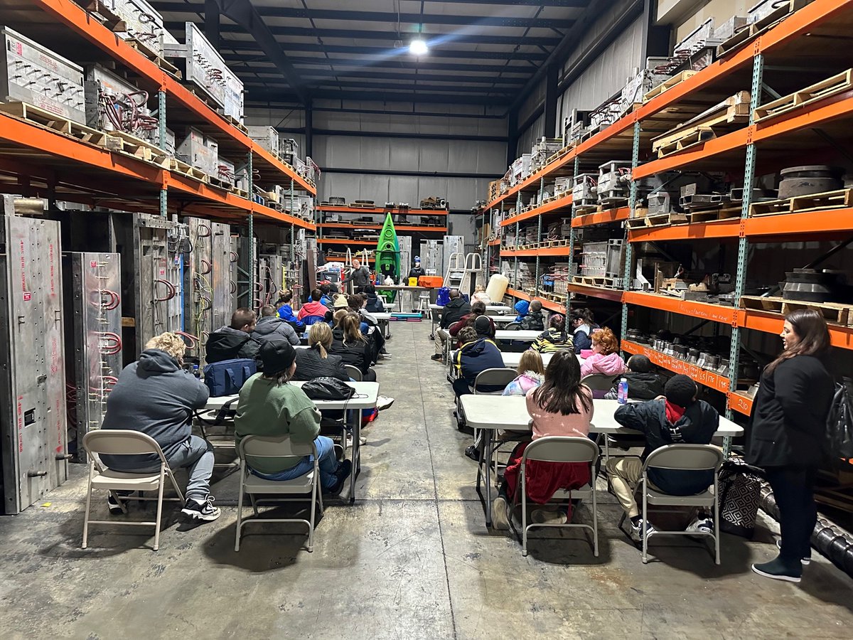 Yesterday, we were visited by the BOCES learning center of Newfane. They got to hear about our history then they toured the plant. It was fun and meaningful experiential learning for the special education students --they really enjoyed learning about how things are made!